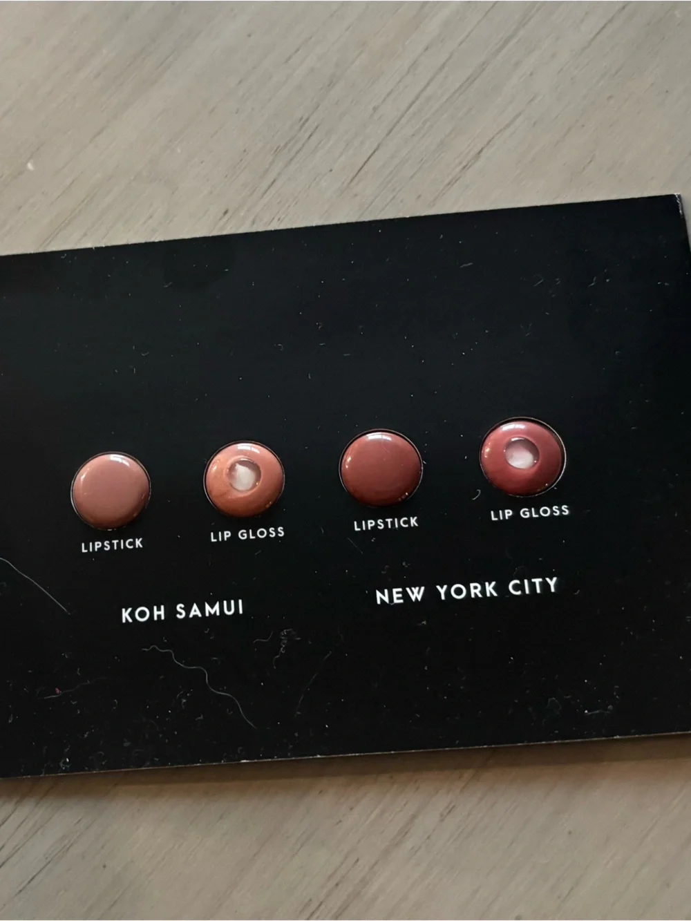 Nudiversal Lip Duo — Nude Pink & Brown Shades lipstick samples